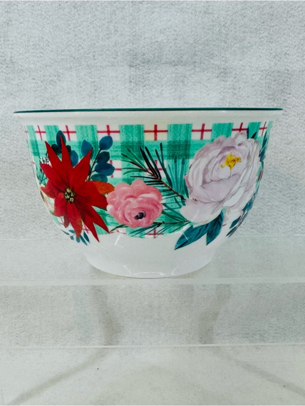 The Pioneer Woman Replacement Wishful Winter Melamine Nesting Bowl Approx 6”x4”